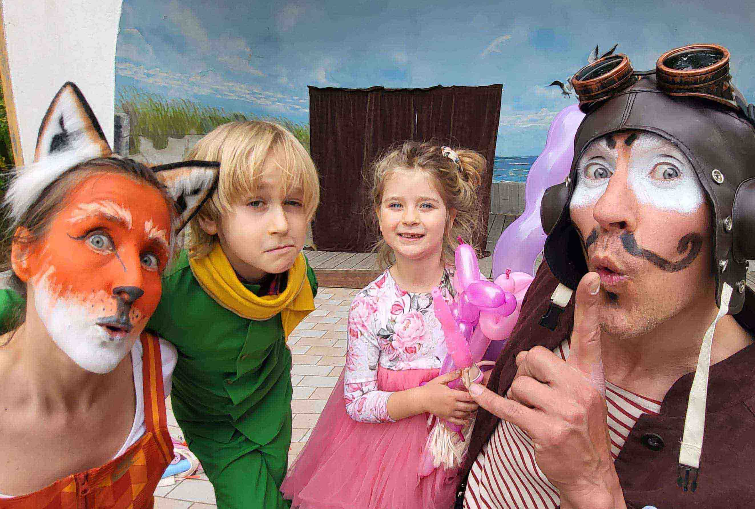 „Musikszene aus dem Familienstück Der kleine Prinz“